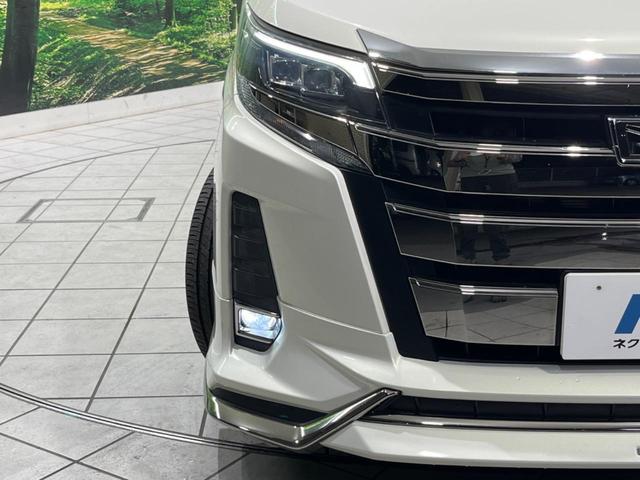 ノア Si ダブルバイビー 後期 モデリスタエアロ 両側電動スライド 純正10型ナビ 後席モニター バックカメラ セーフティセンス 禁煙車 ハーフレザーシート ETC ドラレコ スマートキー LEDヘッド オートライト(31枚目)