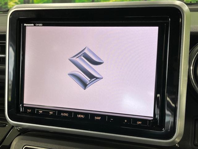 スペーシアカスタム ハイブリッドXSターボ 両側電動スライド 純正ナビ 全周囲カメラ デュアルセンサーブレーキサポート 禁煙車 ETC クルコン ハーフレザーシート シートヒーター スマートキー LEDヘッド オートライト オートエアコン(4枚目)