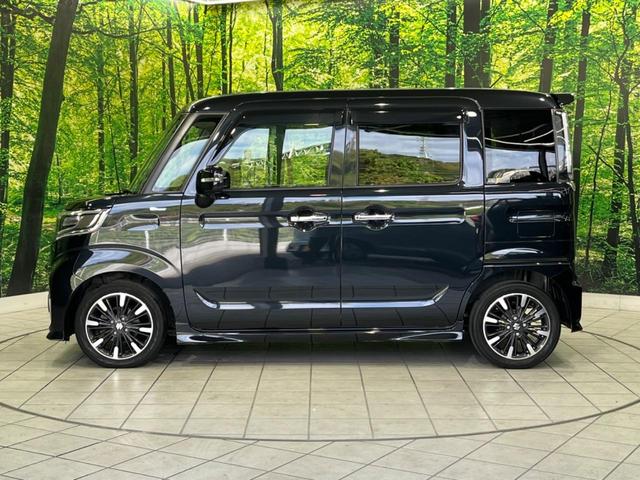 スペーシアカスタム ハイブリッドXSターボ 両側電動スライド 純正ナビ 全周囲カメラ デュアルセンサーブレーキサポート 禁煙車 ETC クルコン ハーフレザーシート シートヒーター スマートキー LEDヘッド オートライト オートエアコン(26枚目)