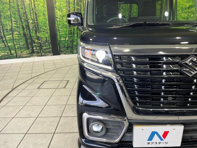 スペーシアカスタム ハイブリッドXSターボ 両側電動スライド 純正ナビ 全周囲カメラ デュアルセンサーブレーキサポート 禁煙車 ETC クルコン ハーフレザーシート シートヒーター スマートキー LEDヘッド オートライト オートエアコン(29枚目)