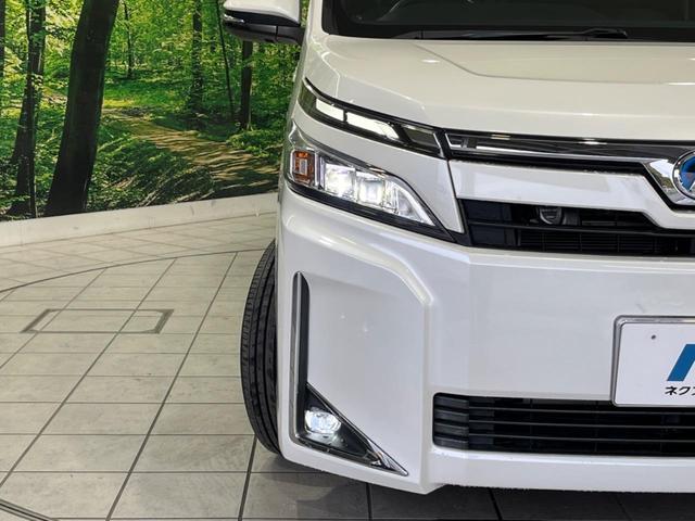 ヴォクシー ハイブリッドV 後期 両側電動スライド 純正10型ナビ 後席モニター バックカメラ セーフティセンス AC100V電源 禁煙車 クルコン ETC2.0 ドラレコ スマートキー LEDヘッド オートライト(27枚目)
