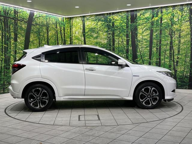ヴェゼル ハイブリッドZ・ホンダセンシング 純正SDナビ バックカメラ ホンダセンシング アダプティブクルーズ 禁煙車 ハーフレザーシート スマートキー LEDヘッド/フォグ オートライト ルーフレール ETC クルコン 純正17インチAW(34枚目)