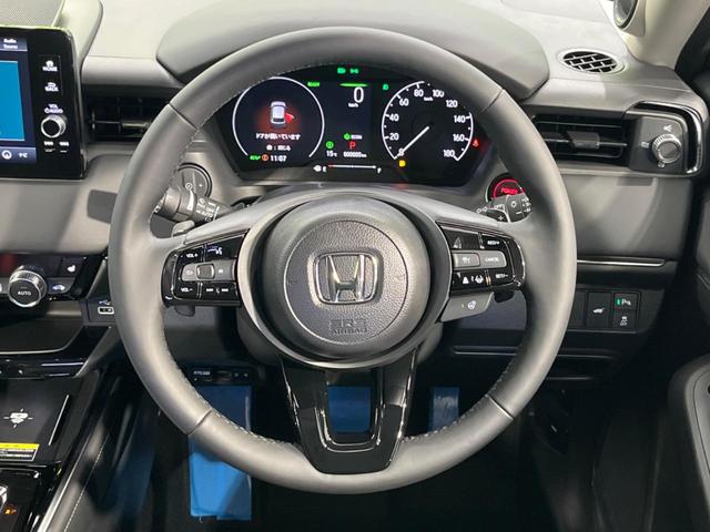 ヴェゼル e:HEV Z 登録済未使用車 純正9型ナビ 全周囲カメラ ホンダセンシング 電動リアゲート ハーフレザーシート ETC2.0 スマートキー LEDヘッド オートライト デュアルオートエアコン 純正18インチAW(11枚目)