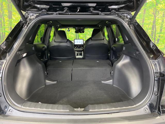 カローラクロス ハイブリッド Z ガラスルーフ 純正10型ナビ 全周囲カメラ セーフティセンス 禁煙車 電動リアゲート ハーフレザーシート パワーシート シートヒーター ドラレコ スマートキー LEDヘッド ルーフレール ETC2.0(10枚目)