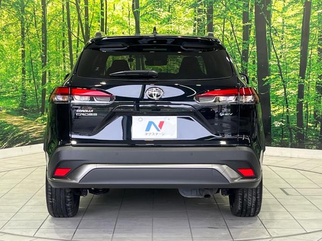 カローラクロス ハイブリッド Z ガラスルーフ 純正10型ナビ 全周囲カメラ セーフティセンス 禁煙車 電動リアゲート ハーフレザーシート パワーシート シートヒーター ドラレコ スマートキー LEDヘッド ルーフレール ETC2.0(15枚目)