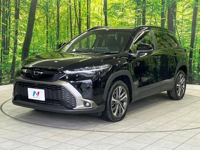 カローラクロス ハイブリッド Z ガラスルーフ 純正10型ナビ 全周囲カメラ セーフティセンス 禁煙車 電動リアゲート ハーフレザーシート パワーシート シートヒーター ドラレコ スマートキー LEDヘッド ルーフレール ETC2.0(21枚目)