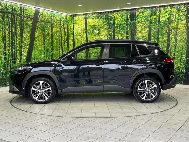 カローラクロス ハイブリッド Z ガラスルーフ 純正10型ナビ 全周囲カメラ セーフティセンス 禁煙車 電動リアゲート ハーフレザーシート パワーシート シートヒーター ドラレコ スマートキー LEDヘッド ルーフレール ETC2.0(24枚目)