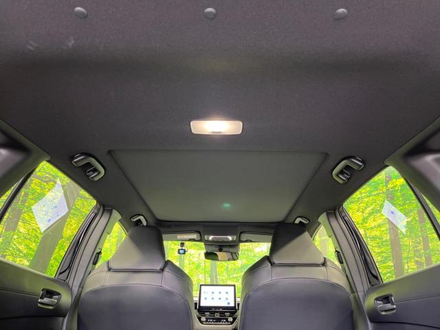 カローラクロス ハイブリッド Z ガラスルーフ 純正10型ナビ 全周囲カメラ セーフティセンス 禁煙車 電動リアゲート ハーフレザーシート パワーシート シートヒーター ドラレコ スマートキー LEDヘッド ルーフレール ETC2.0(41枚目)