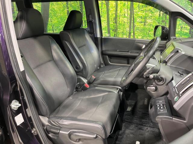 ステップワゴンスパーダ Z クールスピリット 両側電動スライド 純正ナビ バックカメラ 禁煙車 ハーフレザーシート スマートキー HIDヘッド ETC クルコン オートライト オートエアコン 純正17インチAW CD DVD再生 フルセグTV(8枚目)