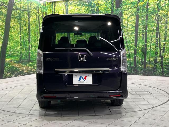 ステップワゴンスパーダ Z クールスピリット 両側電動スライド 純正ナビ バックカメラ 禁煙車 ハーフレザーシート スマートキー HIDヘッド ETC クルコン オートライト オートエアコン 純正17インチAW CD DVD再生 フルセグTV(16枚目)