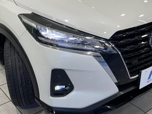 キックス X 純正9型ナビ 全周囲カメラ エマージェンシーブレーキ プロパイロット 禁煙車 ハーフレザーシート ETC ドラレコ スマートキー LEDヘッド オートライト ルーフレール オートエアコン フルセグ(12枚目)