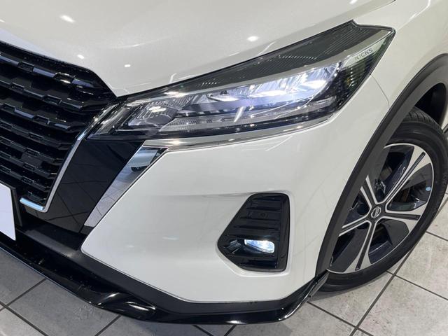 キックス X 純正9型ナビ 全周囲カメラ エマージェンシーブレーキ プロパイロット 禁煙車 ハーフレザーシート ETC ドラレコ スマートキー LEDヘッド オートライト ルーフレール オートエアコン フルセグ(27枚目)
