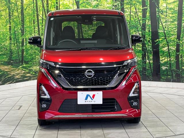 ルークス ハイウェイスターＧタボアバンクロムプロパイロットＥＤ　ターボ　両側電動ドア　純正９型ナビ　全周囲カメラ　エマージェンシーブレーキ　プロパイロット　禁煙車　半革シート　ドラレコ　コーナーセンサー　スマートキー　ＬＥＤヘッド　ＥＴＣ　純正１５インチＡＷ（14枚目）