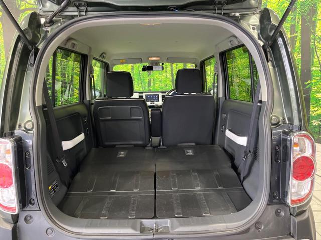 後席を格納すると、これだけの広さが！シーンに合わせたシートアレンジで、大きな荷物も積むことが出来ます♪