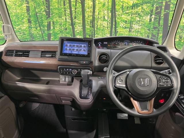Ｎ－ＢＯＸ Ｇ・Ｌホンダセンシング　カッパーブラウンスタイル　純正ナビ　両側電動スライド　バックカメラ　ホンダセンシング　アダプティブクルーズ　禁煙車　スマートキー　ＬＥＤヘッド　オートライト　ＥＴＣ　純正１４インチＡＷ　オートエアコン　Ｂｌｕｅｔｏｏｔｈ再生（2枚目）