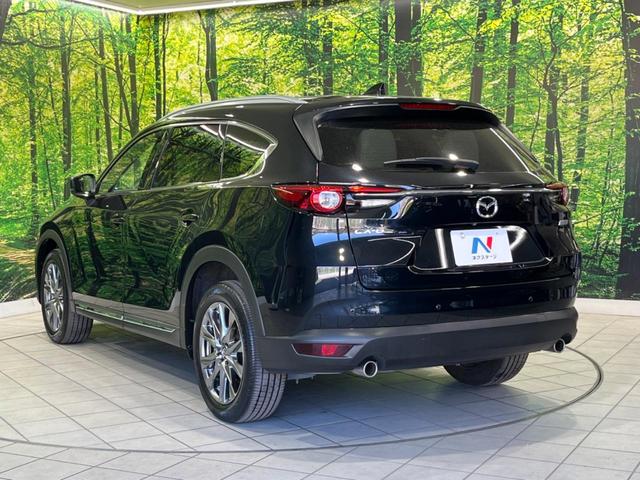 ＣＸ－８ ２５Ｓ　Ｌパッケージ　１１型ＢＩＧ－Ｘ　サイド・バックカメラ　スマートブレーキサポート　レーダークルーズ　禁煙車　電動リアゲート　レザーシート　シートベンチレーション　ドラレコ　オートライト　ルーフレール（24枚目）