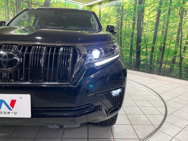 ランドクルーザープラド ＴＸ　Ｌパッケージ・ブラックエディション　後期　７人乗り　ムーンルーフ　純正９型ナビ　全周囲カメラ　セーフティセンス　禁煙車　黒革シート　シートベンチレーション　パワーシート　ＥＴＣ２．０　スマートキー　ＬＥＤヘッド　オートライト（33枚目）