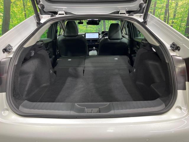 プリウス Z パノラマルーフ 純正12.3型ナビ 全周囲カメラ セーフティセンス レーダークルーズ AC100V電源 禁煙車 電動リアゲート 合皮シート シートベンチレーション パワーシート ETC2.0 ドラレコ(10枚目)