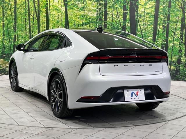 プリウス Z パノラマルーフ 純正12.3型ナビ 全周囲カメラ セーフティセンス レーダークルーズ AC100V電源 禁煙車 電動リアゲート 合皮シート シートベンチレーション パワーシート ETC2.0 ドラレコ(34枚目)