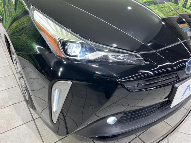 プリウス A 後期 純正9型ナビ バックカメラ セーフティセンス 禁煙車 パワーシート ETC2.0 スマートキー LEDヘッド オートライト 純正15インチAW オートエアコン ヘッドアップディスプレイ(12枚目)