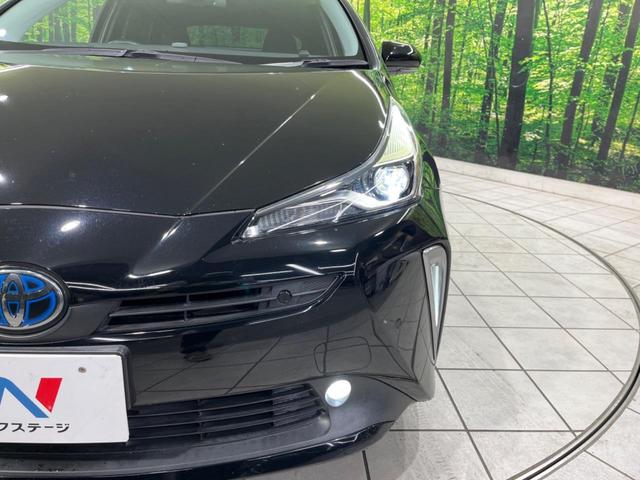 プリウス A 後期 純正9型ナビ バックカメラ セーフティセンス 禁煙車 パワーシート ETC2.0 スマートキー LEDヘッド オートライト 純正15インチAW オートエアコン ヘッドアップディスプレイ(32枚目)