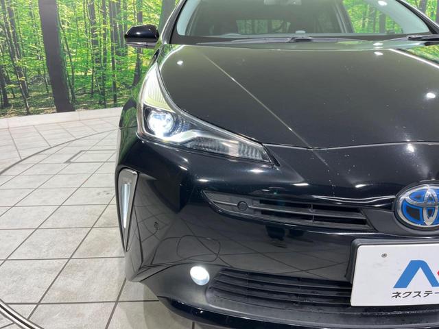 プリウス A 後期 純正9型ナビ バックカメラ セーフティセンス 禁煙車 パワーシート ETC2.0 スマートキー LEDヘッド オートライト 純正15インチAW オートエアコン ヘッドアップディスプレイ(33枚目)