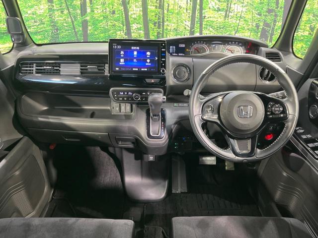N-BOXカスタム EX 後期 両側電動スライド 純正8型ナビ バックカメラ ホンダセンシング 禁煙車 シートヒーター ETC ドラレコ スマートキー LEDヘッド オートライト 純正14インチAW オートエアコン(2枚目)