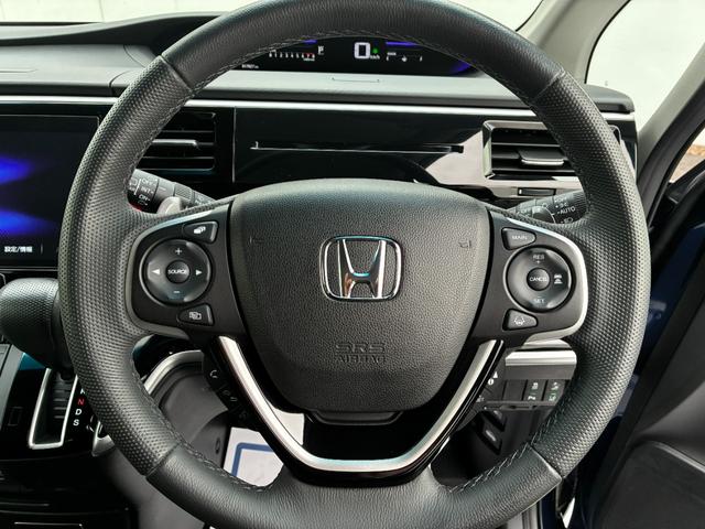 ステップワゴンスパーダ スパーダホンダセンシング 禁煙・ワンオーナー・ドラレコ・障害物センサー・10インチ純ナビTV・Bluetooth・インターナビ・マルチビューカメラ・パドルシフト・AW 盗難防止 助手席エアバッグ ワンオーナ- Wパワスラ(40枚目)