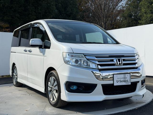 ステップワゴンスパーダ Ｚ　ワンオーナー・ドラレコ・両パワスラ・ＡＷ・パドルシフト・デュアルＡＡＣ・スマートキー・ＥＴＣ　横滑防止　イモビ　スマキー　地デジＴＶ　バックモニタ－　３列シ－ト　キーフリー　パワーウィンド　１オナ（23枚目）