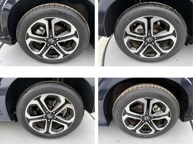 ヴェゼル ハイブリッドZ・ホンダセンシング ワンオーナー・7インチ純ナビTV・Bluetooth・インターナビ・Rカメラ・ETC・シートヒーター・AW レーダーサポート 1オーナ- DVD再生機能 整備記録簿 横滑り防止システム 盗難防止装置(14枚目)