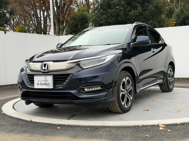 ヴェゼル ハイブリッドZ・ホンダセンシング ワンオーナー・7インチ純ナビTV・Bluetooth・インターナビ・Rカメラ・ETC・シートヒーター・AW レーダーサポート 1オーナ- DVD再生機能 整備記録簿 横滑り防止システム 盗難防止装置(19枚目)