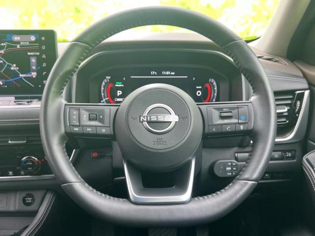 エクストレイル 4WD G e-4ORCE 新品タイヤ/保証書/純正 11.6インチ SDナビ/インテリジェントルームミラー/衝突安全装置/シートヒーター 全席/全方位モニター/車線逸脱防止支援システム/シート 合皮 衝突被害軽減システム(15枚目)