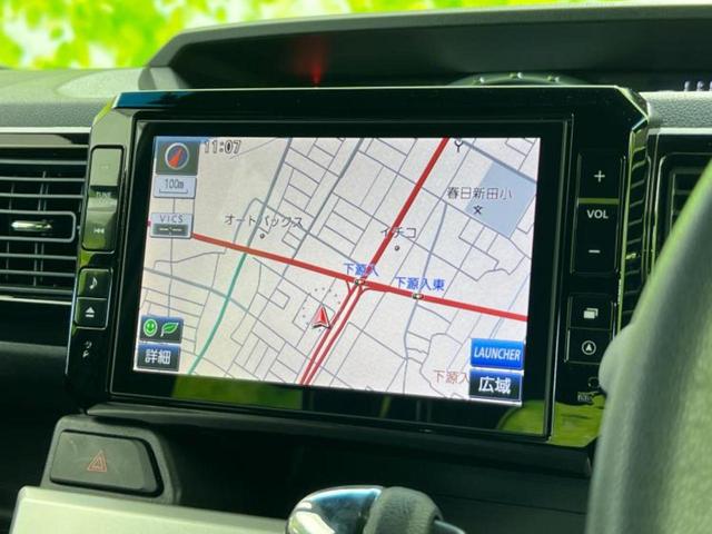 ウェイク 4WD X 新品タイヤ/保証書/純正 8インチ SDナビ/電動スライドドア/シートヒーター 運転席/ヘッドランプ LED/USBジャック/Bluetooth接続/HDMI接続/ETC/EBD付ABS バックカメラ(10枚目)