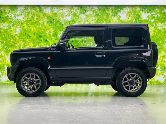 ジムニー ４ＷＤ　ＸＣ　保証書／社外　１０インチ　ＳＤナビ／衝突安全装置／シートヒーター／車線逸脱防止支援システム／ヘッドランプ　ＬＥＤ／Ｂｌｕｅｔｏｏｔｈ接続／ＥＴＣ／ＡＢＳ／横滑り防止装置／フルセグＴＶ／禁煙車　４ＷＤ（2枚目）