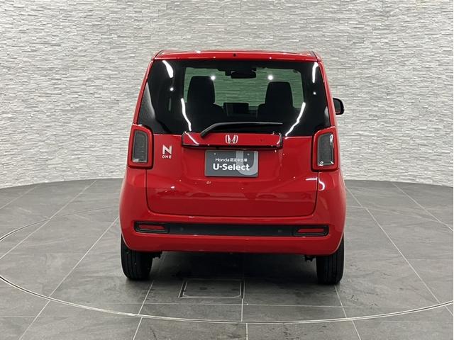 N-ONE オリジナル 当社デモカー 純正メモリーナビ フルセグ Bluetooth 純正前ドライブレコーダー ビルトインETC2.0 バックカメラ コーナーセンサー LEDオートライト 追突被害軽減ブレーキ 電格ドアミラー(31枚目)