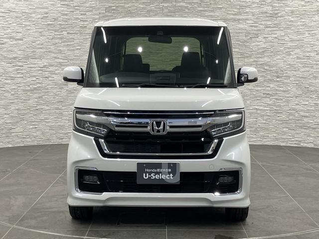 Ｎ－ＢＯＸカスタム Ｌターボ　ワンオーナー　純正８型ナビ　フルセグＴＶ　バックカメラ　ビルトインＥＴＣ２．０　両側電動スライドドア　コンビシート　シートヒーター　パドルシフト　コーナーセンサー　純正１５インチＡＷ　ＬＥＤライト（32枚目）