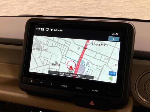 Ｎ－ＢＯＸ ベースグレード　当社代車アップ　純正コネクトナビ　フルセグＴＶ　Ｂｌｕｅｔｏｏｔｈ　バックカメラ　両側電動スライドドア　シートヒーター　ＬＥＤヘッドライト　リアサンシェード　電子パーキング　スマートキー２個　禁煙（3枚目）