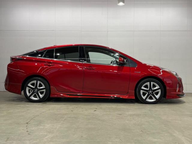 プリウス Aプレミアム ツーリングセレクション 純正SDナビ バックカメラ 衝突被害軽減システム 禁煙車 レザーシート パワーシート ドラレコ コーナーセンサー スマートキー LEDヘッド ビルトインETC クルコン オートハイビーム(47枚目)