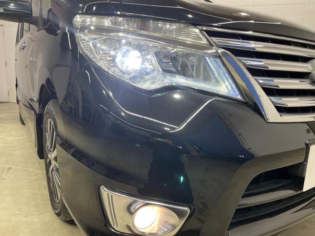 セレナ ハイウェイスター S-ハイブリッド 両側電動ドア SDナビ 後席モニター 禁煙車 スマートキー LEDヘッド ビルトインETC クルコン 車線逸脱警報 オートライト オートエアコン 純正16インチアルミ リアエアコン(12枚目)