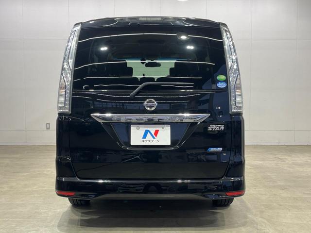 セレナ ハイウェイスター S-ハイブリッド 両側電動ドア SDナビ 後席モニター 禁煙車 スマートキー LEDヘッド ビルトインETC クルコン 車線逸脱警報 オートライト オートエアコン 純正16インチアルミ リアエアコン(15枚目)