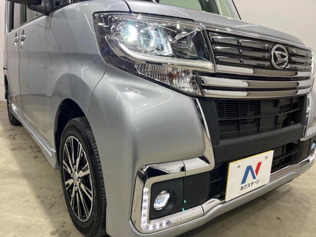 タント カスタムＸ　トップエディションＳＡＩＩＩ　電動スライドドア　バックカメラ　衝突被害軽減システム　禁煙車　ハーフレザーシート　シートヒーター　スマートキー　ＬＥＤヘッド　ＥＴＣ　純正１４インチアルミ　オートハイビーム　オートライト（13枚目）