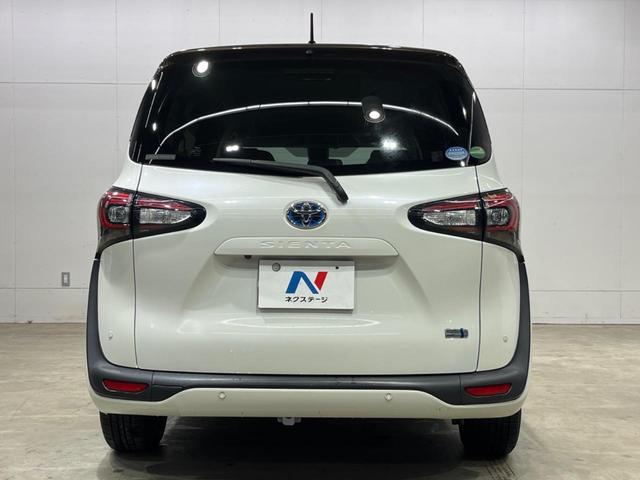 シエンタ ハイブリッドＧ　クエロ　両側電動ドア　純正ＳＤナビ　バックカメラ　衝突被害軽減システム　禁煙車　ハーフレザーシート　スマートキー　ＬＥＤヘッド　ビルトインＥＴＣ　クルコン　オートハイビーム　車線逸脱警報　オートライト（17枚目）