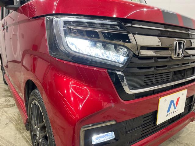 N-BOXカスタム L・ターボコーディネートスタイル 両側電動スライドドア 純正DVDナビ バックカメラ 衝突被害軽減システム レーダークルーズ レザーシート ドラレコ コーナーセンサー スマートキー LEDヘッド ETC 純正15インチアルミ(14枚目)