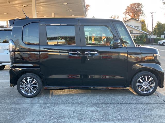 Ｎ－ＢＯＸカスタム 　ドライブレコーダー　バックカメラ　両側スライド・片側電動　ナビ　ＴＶ　クリアランスソナー　オートクルーズコントロール　レーンアシスト　衝突被害軽減システム　オートライト　スマートキー（4枚目）