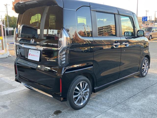 Ｎ－ＢＯＸカスタム 　ドライブレコーダー　バックカメラ　両側スライド・片側電動　ナビ　ＴＶ　クリアランスソナー　オートクルーズコントロール　レーンアシスト　衝突被害軽減システム　オートライト　スマートキー（5枚目）