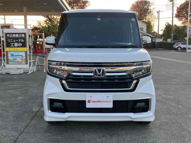 Ｎ－ＢＯＸカスタム Ｌ　サイドエアバッグ　両席電動スライドドア　Ｐソナー　車線逸脱警報装置　ナビＴＶ　Ａストップ　シートヒータ　ベンチシート　キーフリーシステム　ＬＥＤライト　リアカメ　クルーズコントロール　ＡＣ　スマキー（2枚目）