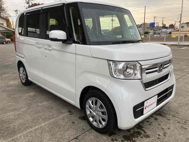 Ｎ－ＢＯＸ Ｌ　衝突回避支援ブレーキ　Ｉ－ＳＴＯＰ　クリソナ　ＰＷ　パワステ　Ｓヒーター　車線逸脱　衝突安全ボディ　オートマチックハイビーム　スマ－トキ－　Ｂカメ　横滑り防止　ＬＥＤライト　エアコン付き　Ｗエアバック（3枚目）