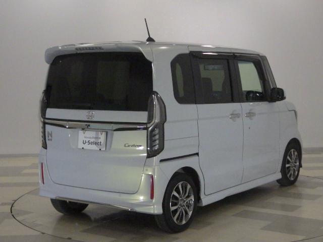 Ｎ－ＢＯＸカスタム Ｌ　禁煙車　ホンダセンシング　純正ナビリアカメラ　両側電動スライドドア　両席エアバック　サイドカーテンエアバック　スマートキー　ＥＴＣ　前後ドライブレコーダー　アルミホイール　ＬＥＤヘッドライト　ＵＳＢ（2枚目）