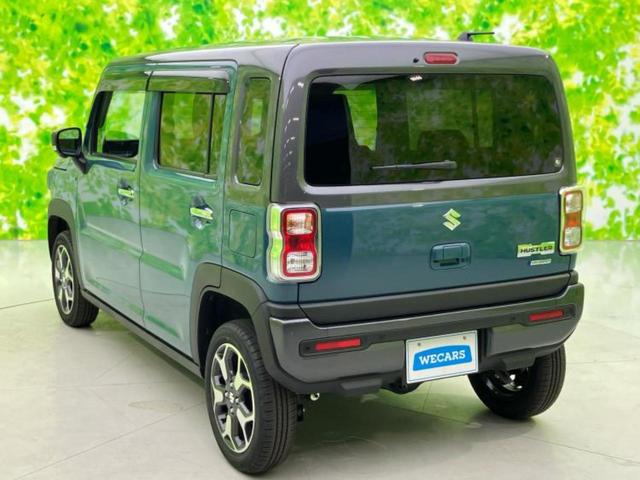 ハスラー ４ＷＤハイブリッドＸ　保証書／純正　９インチ　メモリーナビ／セーフティサポート（スズキ）／シートヒーター　前席／全方位モニター／車線逸脱防止支援システム／パーキングアシスト　バックガイド／登録済未使用車　全周囲カメラ（3枚目）