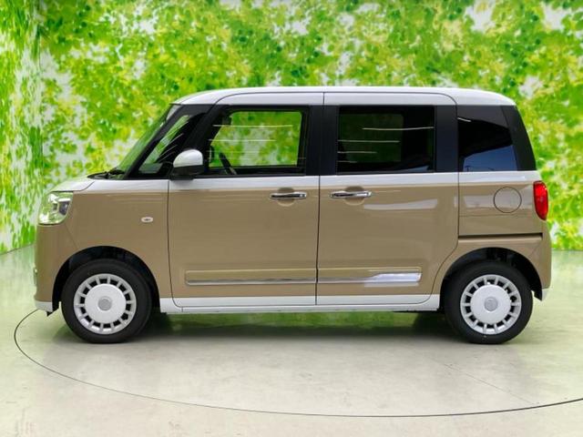 ムーヴキャンバス 4WDストライプスG 保証書/純正 メモリーナビ/スマートアシスト(トヨタ・ダイハツ)/両側電動スライドドア/シートヒーター/車線逸脱防止支援システム/パーキングアシスト バックガイド/登録済未使用車 衝突被害軽減システム(2枚目)